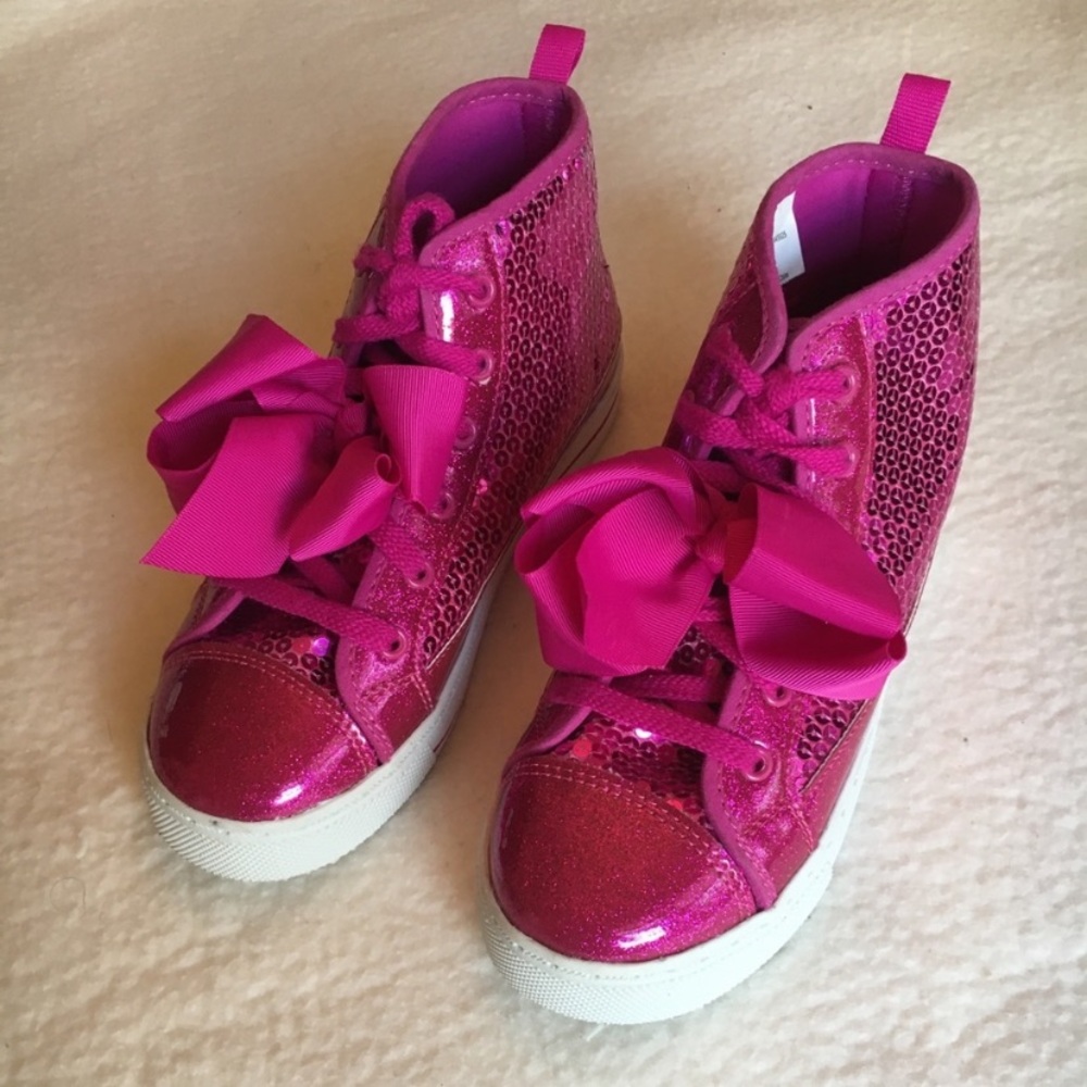 JoJo Siwa Pink Sequin Shoes